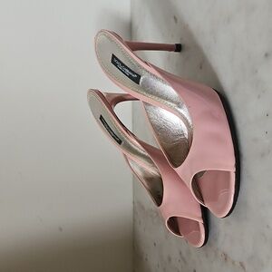 DOLCE & GABBANA: Rose Pink Patent Leather Heels
